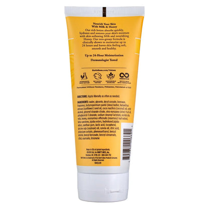 Burt's Bees Naturally Nourishing Milk & Honey Body Lotion 6 oz (Pack of 3)