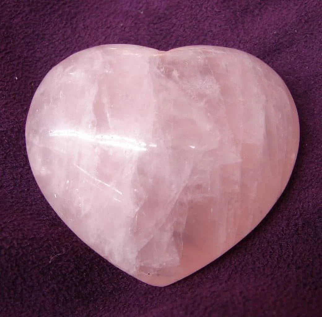 Rose Quartz Heart