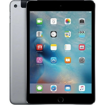 Restored Apple Ipad Mini 4th. Gen - 7.9" Apple A8 Dual-Core 2GB RAM 32GB Storage - LTE (Refurbished)