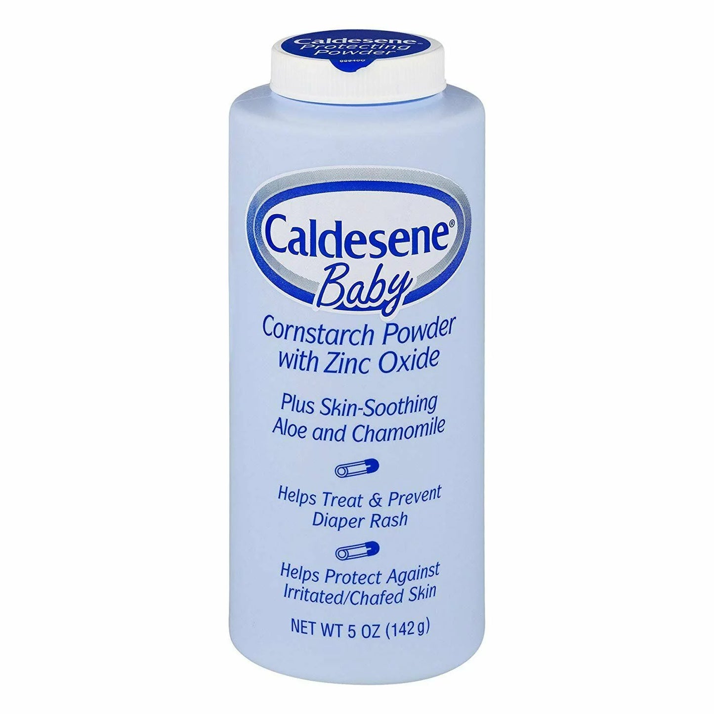 Caldesene Baby Cornstarch Powder With Zinc Oxide 5 oz (Pack of 5)