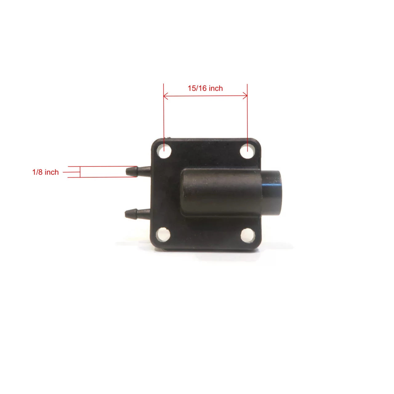 The ROP Shop | Primer Solenoid Kit For 2000 Evinrude 15 HP E15EL4SSE, E15EVL4SSS, E15R4SSE Boat