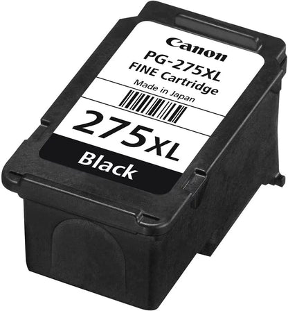 Canon PG-275 XL Black (4981C001) and Canon CL-276 XL Color High Capacity Ink Cartridges (4987C001) - Retail Packaging