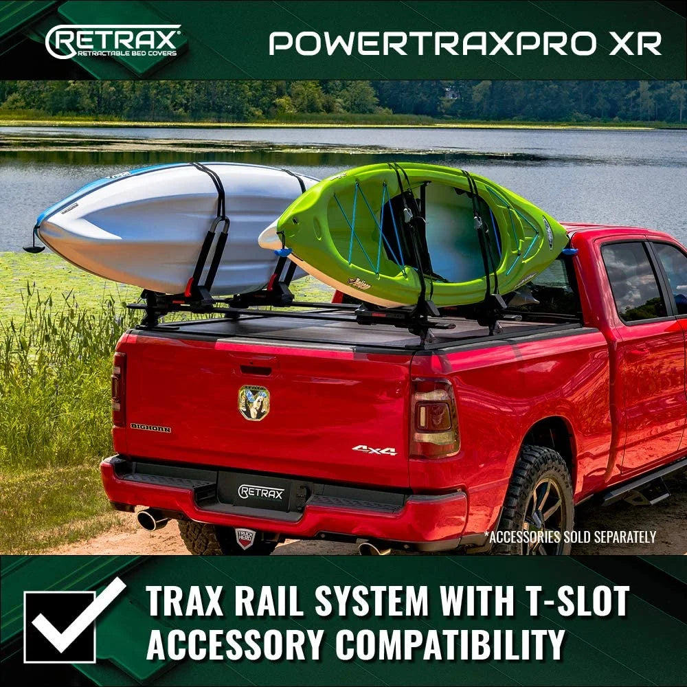 Retrax By Realtruck PowertraPRO XR Retractable Truck Bed Tonneau Cover | T-90860 | Compatible With Select 2022-2023 Toyota Tundra w/o Deck Rail System 5' 7" Bed (66.7")