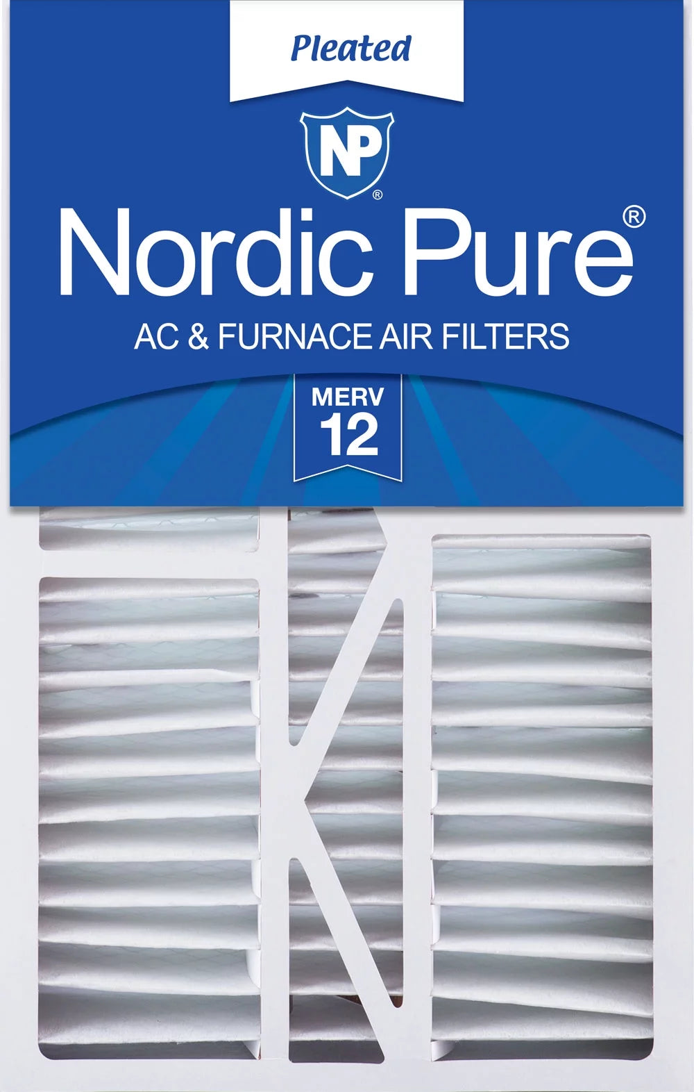 16x25x5 1/4 (5.25) Goodman/Carrier/Amana Replacement MERV 12 Air Filter 1 Pack