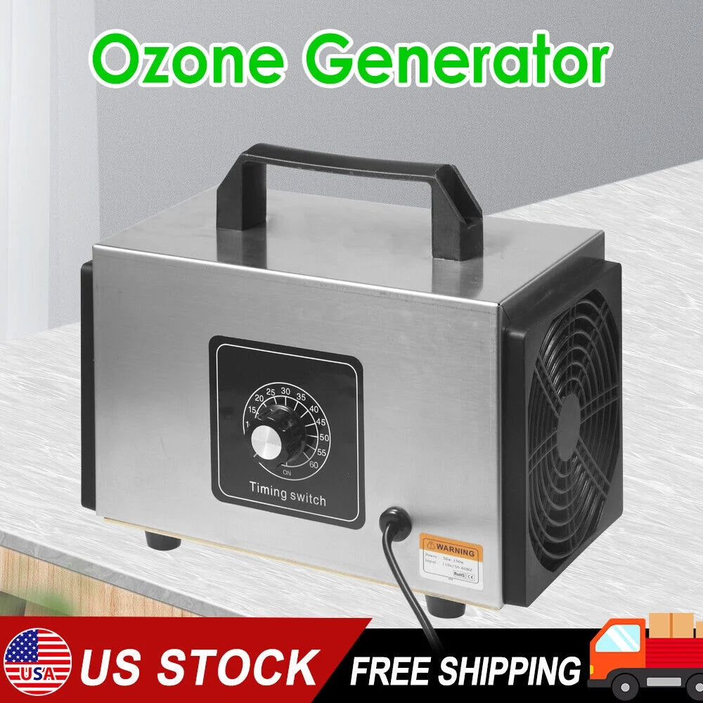 32,000 mg/h Ozone Generator Machine - Commercial & Home Ionizer