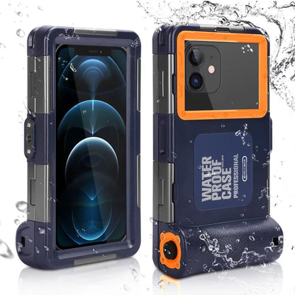 UrbanX Professional [15m/50ft] Swimming Diving Surfing Snorkeling Photo Video Waterproof Protective Case Underwater Housing for ZTE Axon 11 SE 5G And all Phones Up to 6.9 Inch LCD with Lanyard