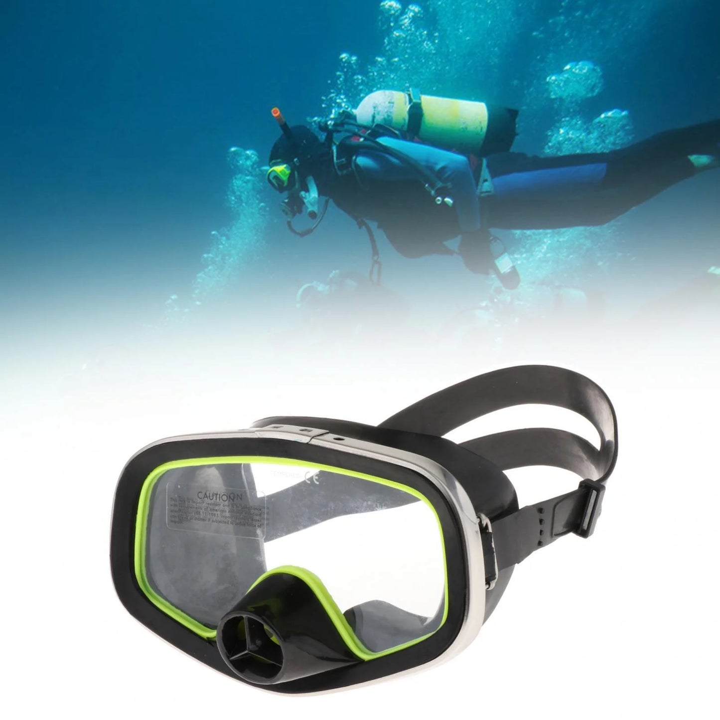 AMLESO Diving , Snorkel Goggles, Lightweight Snorkel Goggles, Swimming Goggles, Pool Surf Swimming Goggles, Snorkel Diving Yellow