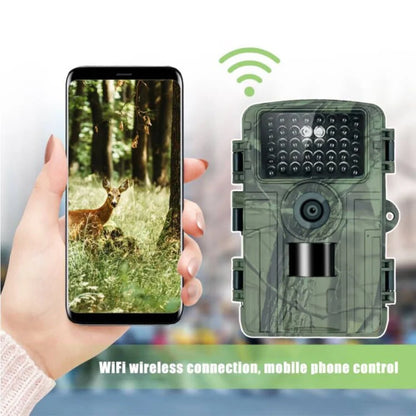 Wildlife Hunting Camera 32MP 4K HD Activated Trail Hunting Camera WIFI Bluetooth Waterproof Wifi Hunting Camera Outdoor IR Night Vision Motion