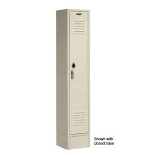 Single Tier Paramount Locker with 1 Door Ready to Assemble - Tan - 12 x 18 x 60 in.