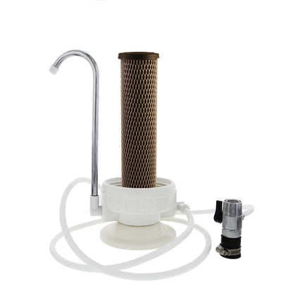 Tier1 Countertop Drinking Water Filter System with C1 Comparable for Sediment and Chlorine Removal