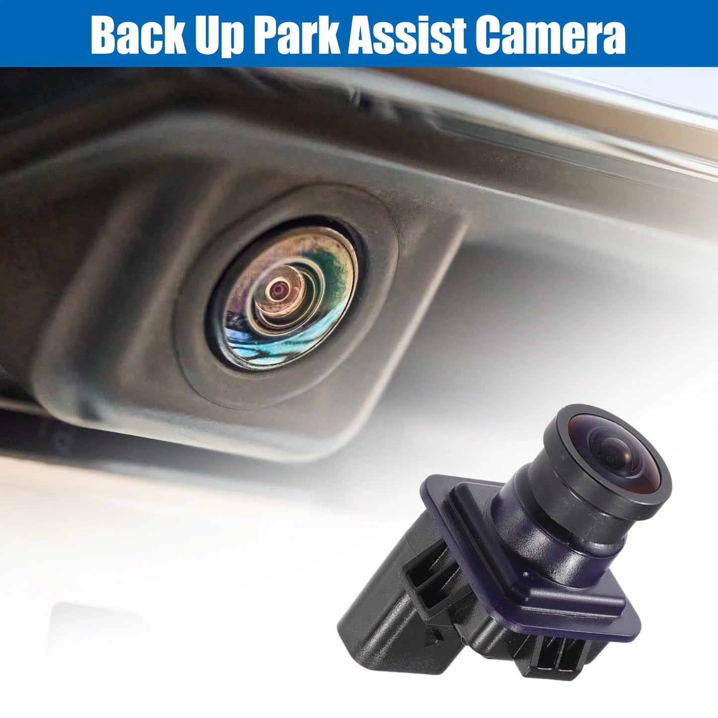 Unique Bargains Car Rear View Back Up Camera Wide Angle Park Assist Reverse Camera for Lincoln MKT 2013-2016