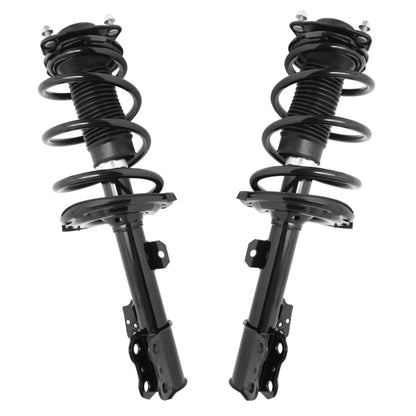 AutoShack Front Complete Strut Coil Spring and Control Arm Set of 2 Driver and Passenger Side Replacement for 2011 2012 2013 2014 2015 2016 2017 2018 2019 Toyota Sienna 2.7L 3.5L V6 FWD