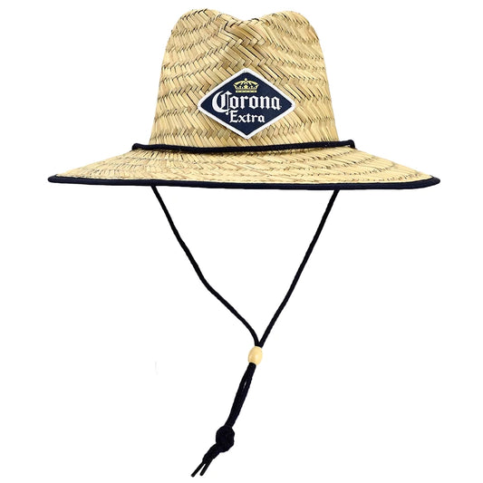 Corona Sun Hat with Woven Patch and Printed Under brim