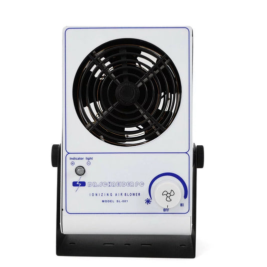 TFCFL 110V Ionizing Air Blower Ion Fan Discharge Static Eliminator Anti-Static Ionizer