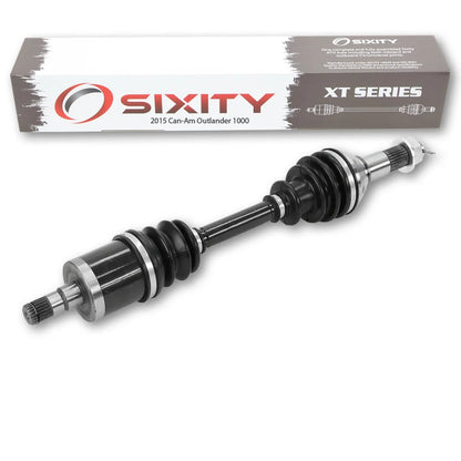 Sixity XT Front Left Axle compatible with Can-Am Outlander 1000 2015 - EFI 4X4