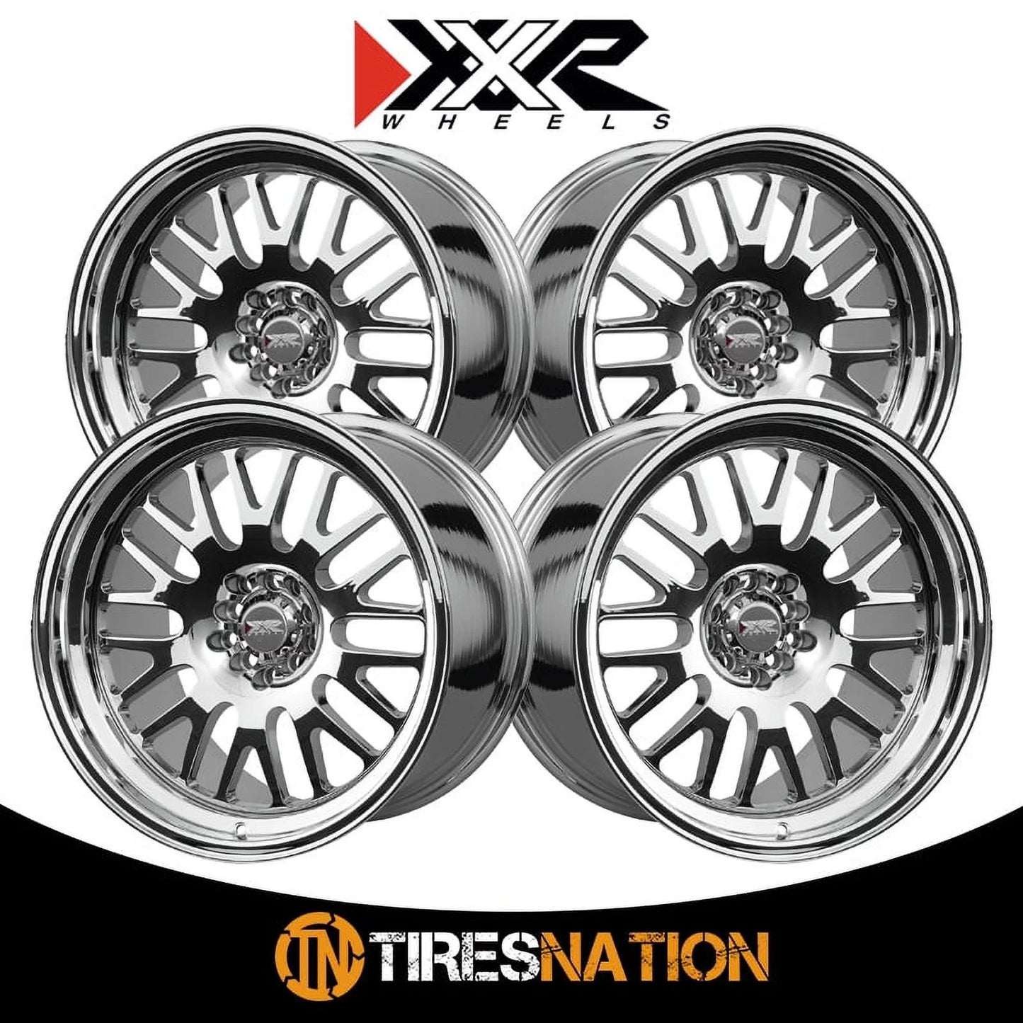 XXR 531 17x8 4x100/4x114.3 25et Platinum Wheel