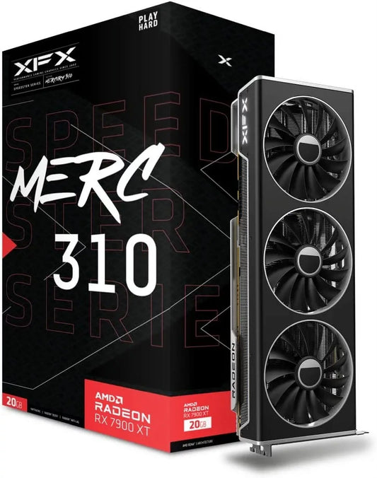 XFX Speedster MERC310 AMD Radeon RX 7900XT Ultra Gaming Graphics Card (RX-79TMERCU9)