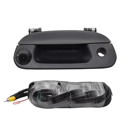 Rear View Backup Camera Kit w/ Wiring & Tailgate Handle For 97-07 Ford F150 F250