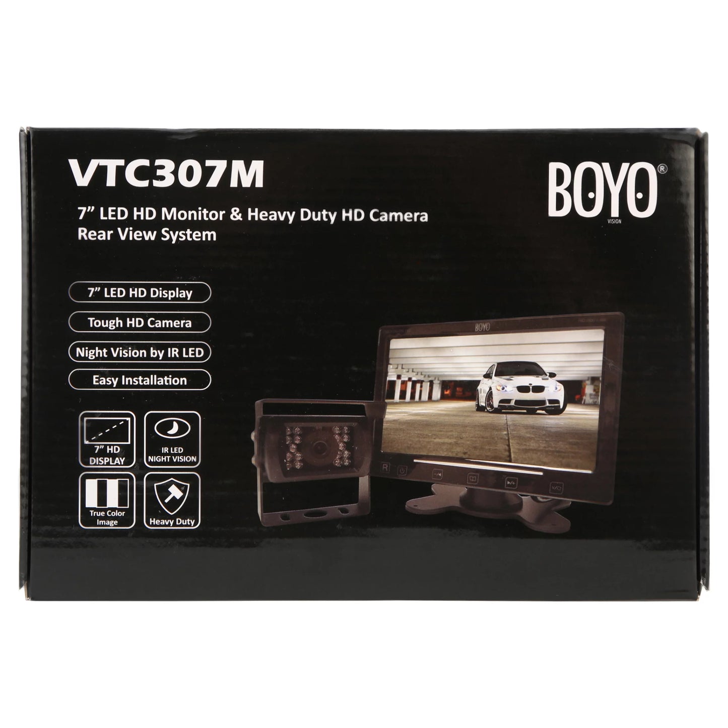 BOYO VTC307M Backup Camera System, Heavy-Duty and 7" Monitor