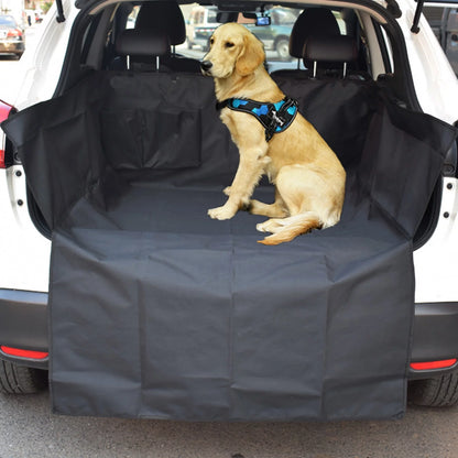 Thicker Bite Resistant Oxford Cloth Car Trunk Pet Mat Trunk Organizer Mat DirtEscape-proof Protective Mat Dog Chair Cushion for SUV Sedan Van