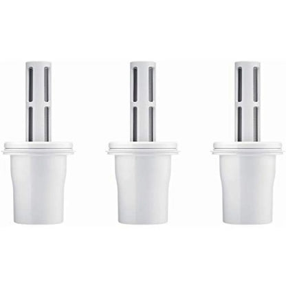 Toray Trebino Pot Type Water Purifier Replacement Cartridge Trihalomethane Removal Type 3 Pieces PTC.F3J White