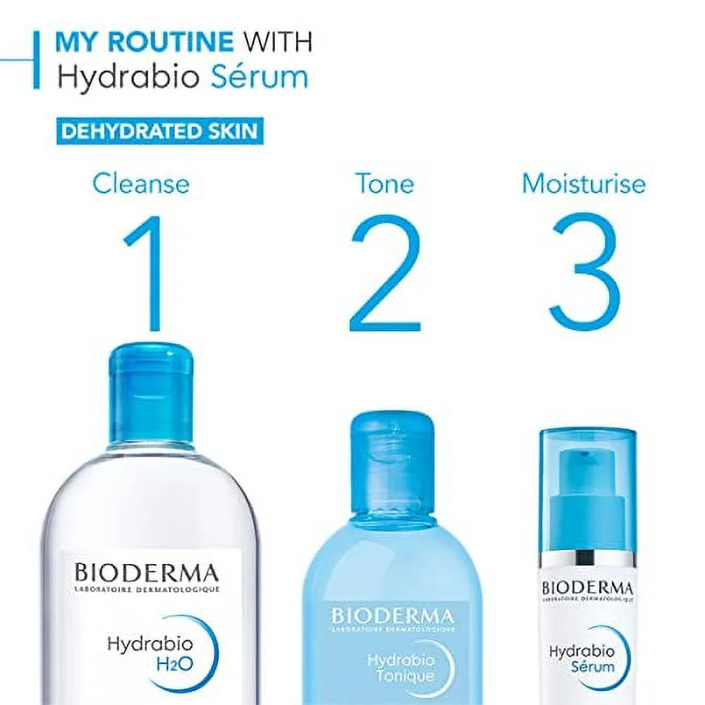 Bioderma Hydrabio Serum Moisturising Serum 1.3oz Facial Hydrating Serum for Dehydrated Sensitive Skin