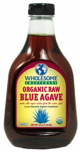 Wholesome Organic Raw Blue Agave, 44oz, Pack of 6