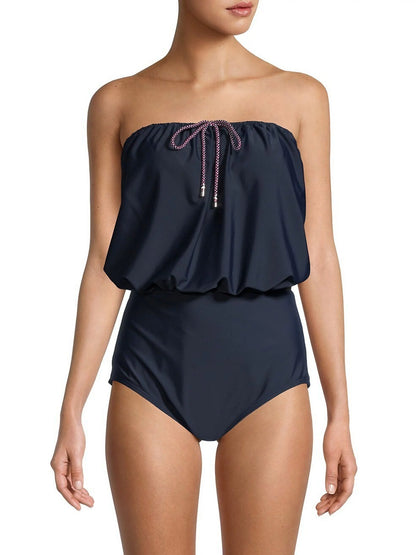 Tommy Hilfiger SKY CAPTAIN Blouson One Piece Swimsuit, US 6