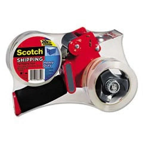 Scotch Super Strength Packaging Tape with Handheld Dispenser - 2 per pack