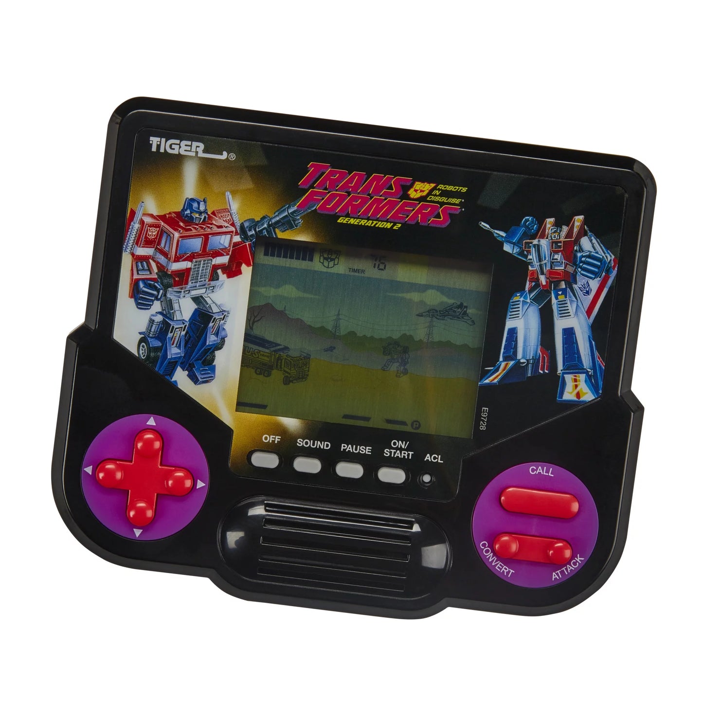 Transformers Generation 2 LCD Video Game, Inspired by the Vintage Game