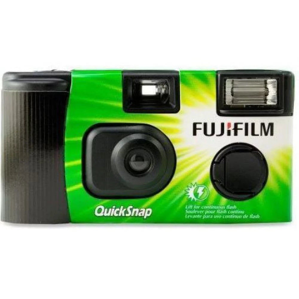 4 Pack Of Fujifilm Quicksnap Flash 400 ASA Disposable Single Use 35mm Camera