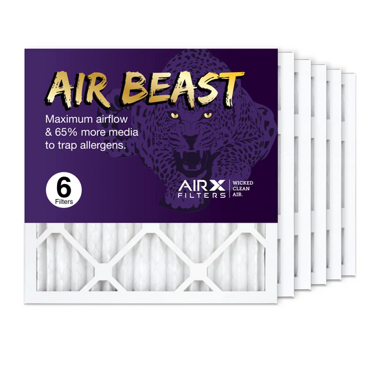 AIRx Filters 16x16x1 Air Filter MERV 11 Pleated HVAC AC Furnace Air Filter, Air Beast 6-Pack Made in the USA