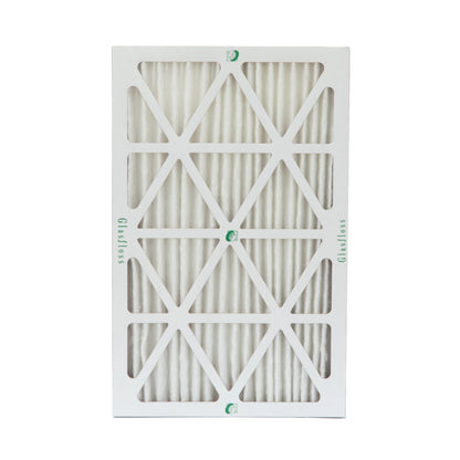 12 Pack of 18x24x2 MERV 13 Pleated 2" Inch Air Filters by Glasfloss. Actual Size: 17-1/2 x 23-1/2 x 1-3/4