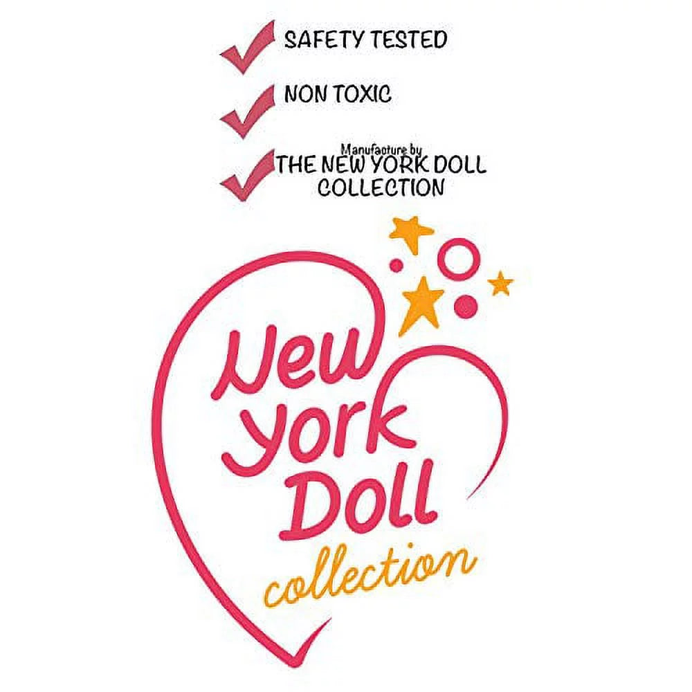 The New York Doll Collection Diaper and Feeding Bag Doll Accessories, 28 Pieces