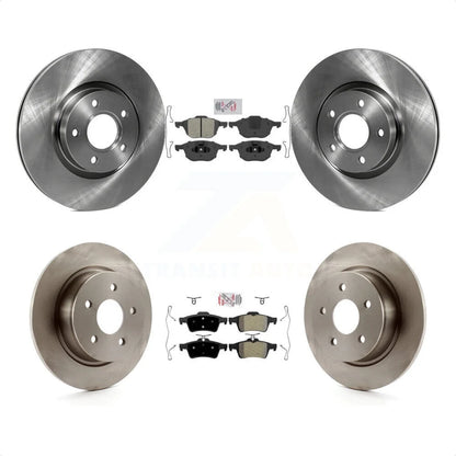 Transit Auto - Front Rear Semi-Metallic Pads And Disc Brake Rotors Kit For Ford Escape C-Max K8A-102139