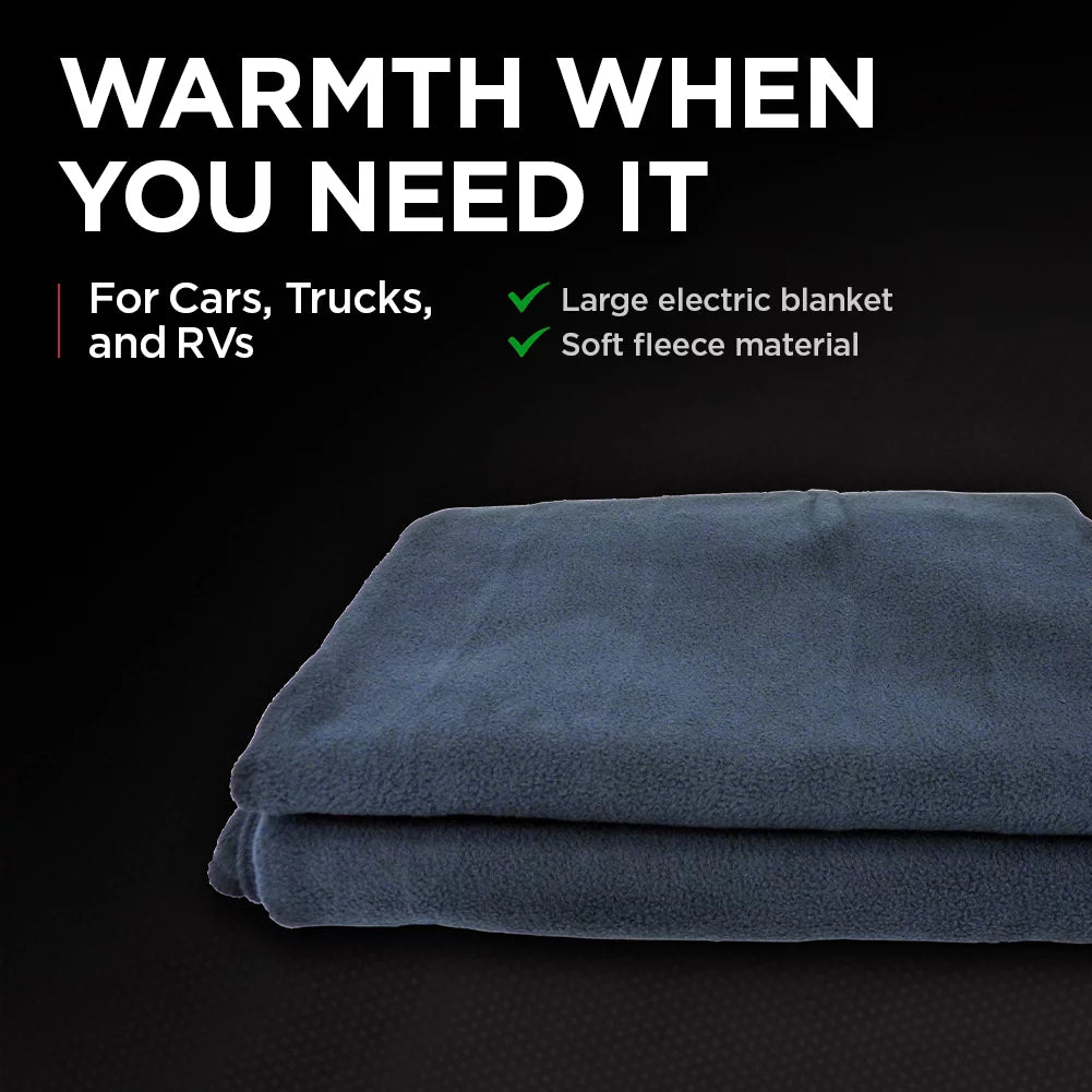 Schumacher Heated Blanket for Cars, Trucks and RVs– 12V