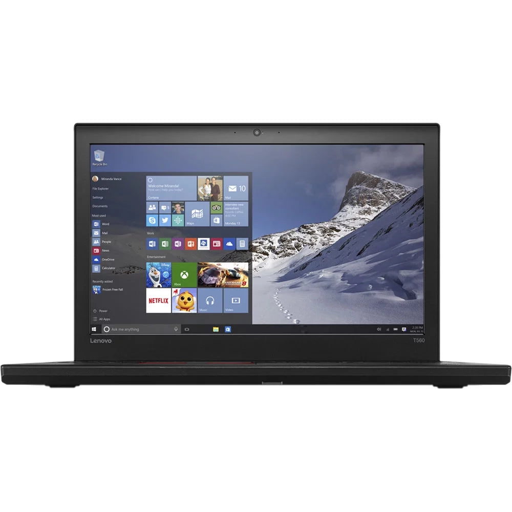 Restored Lenovo Thinkpad T560 Notebook Intel Core i5 2.40 GHz 16 GB Ram 512 GB SSD W10P (Refurbished)