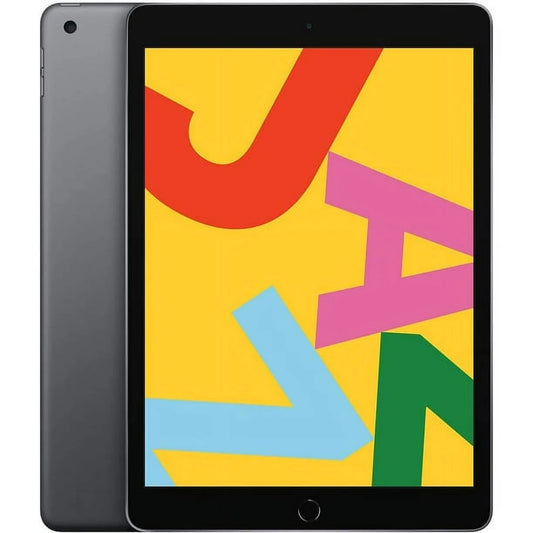 Restored Apple iPad (10.2in, WiFi/LTE, 32GB) Space Gray (7th Gen, 2019) (Refurbished)