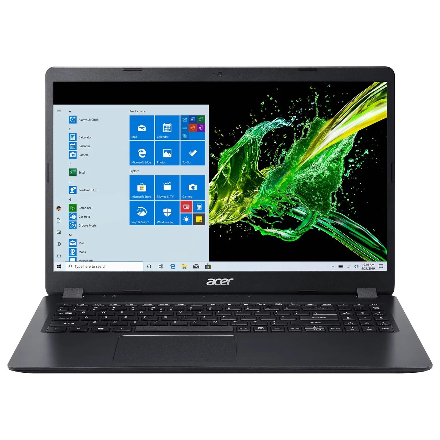 Acer Aspire 3 - 15.6" Laptop Intel Core i5-1035G1 1GHz 8GB Ram 256GB SSD W10H (Scratch and Dent Used)