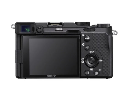 Sony Alpha a7C Full-Frame Compact Mirrorless Camera Body (Black) Bundle