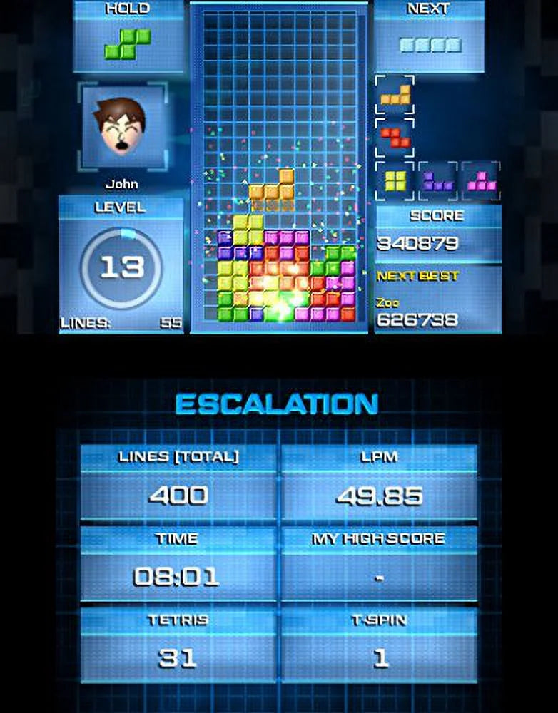 Tetris Ultimate - Nintendo 3Ds: The Ultimate Puzzle Game for Endless Fun!