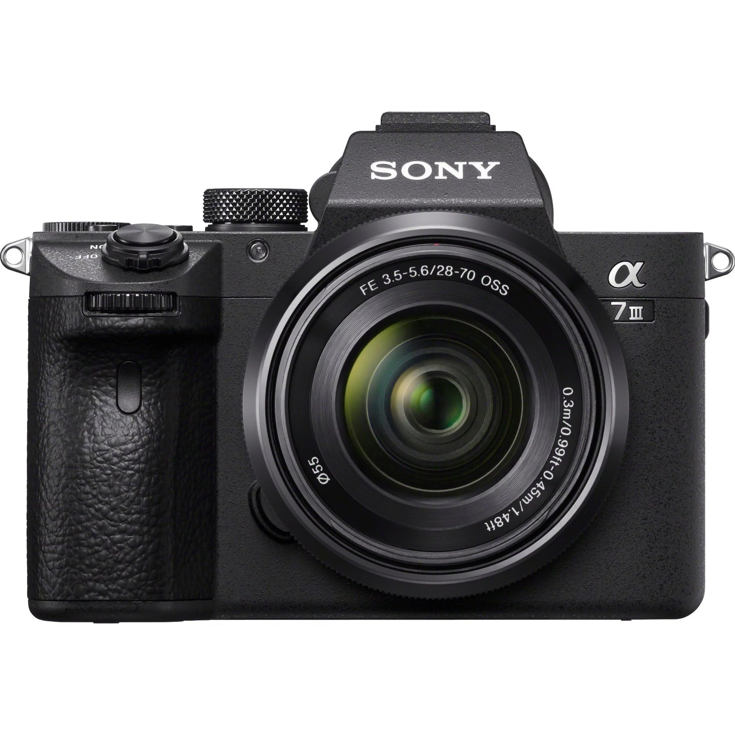 Sony Pro Alpha a7 III 24.2 Megapixel Mirrorless Camera with Lens, 1.10", 2.76", Black