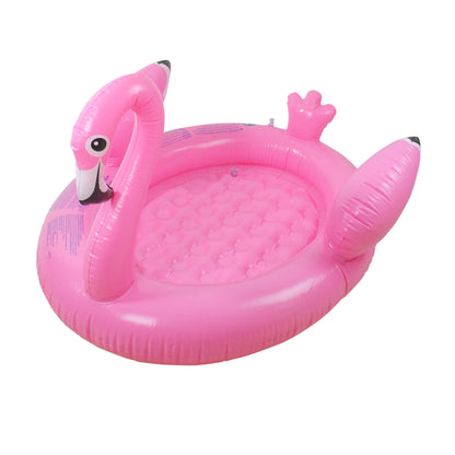 42.5" Inflatable Pink Flamingo Children's Swimming Pool