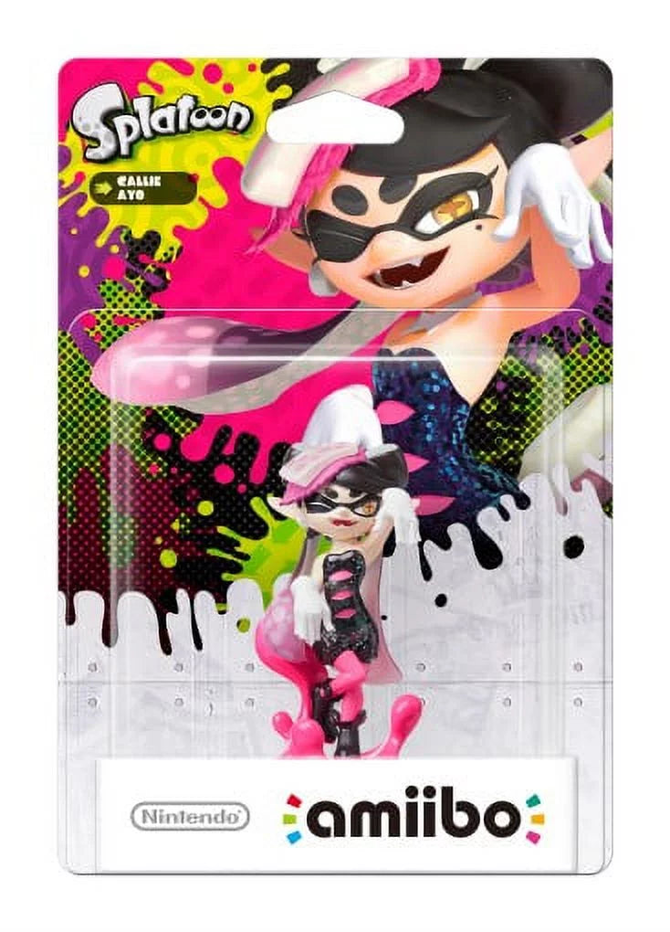 Splatoon Amiibo Callie Oly Aori Squid Sisters Nintendo Toy Figure