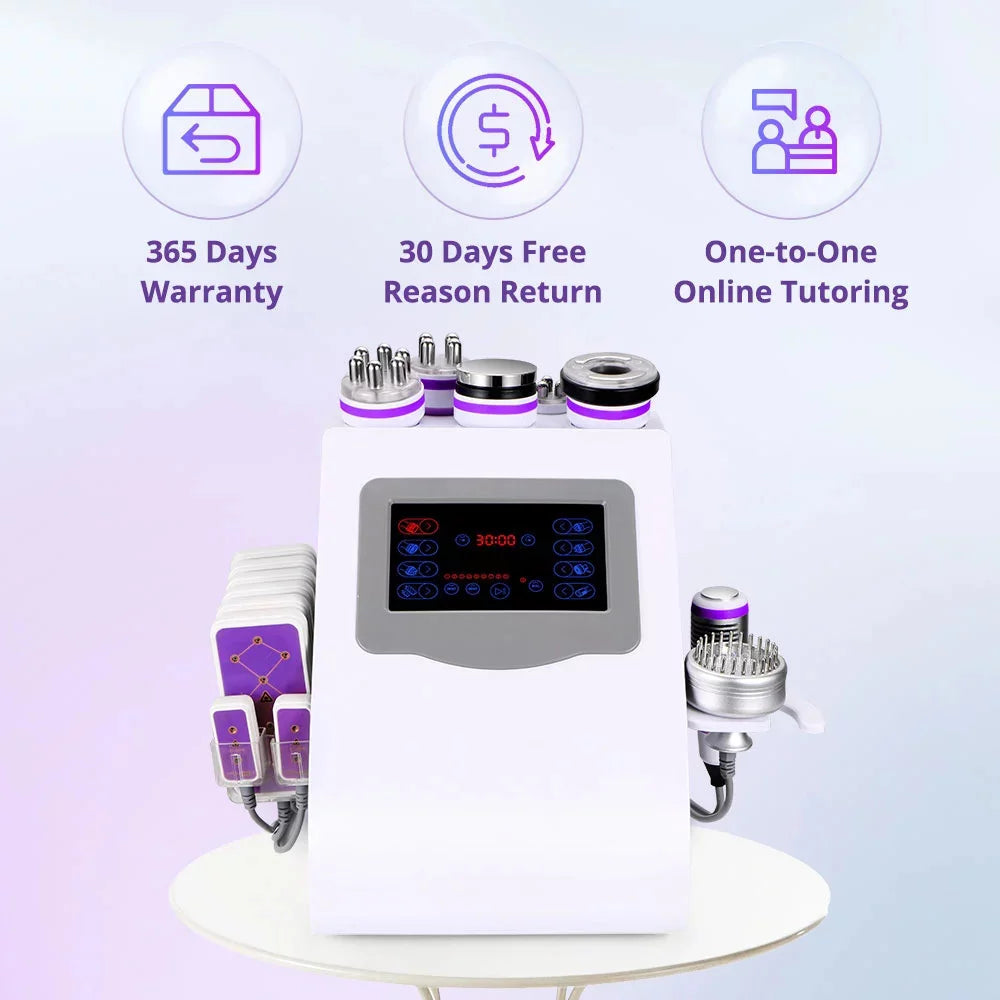 Suerbeaty 9 in 1 Body Machine Professional Beauty Machine Skin Care Beauty Equipment for Salon Studio Spa Home Use