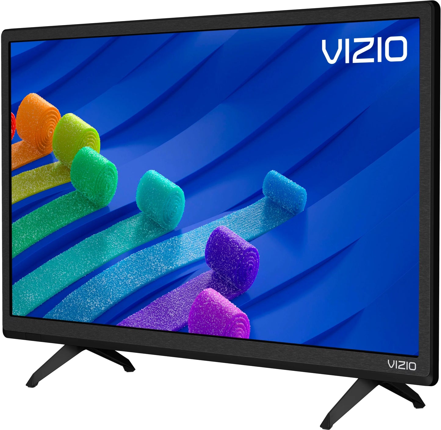 VIZIO - 24" Class D-Series LED 720P Smart TV with Remote (Batteries included) and TV stand