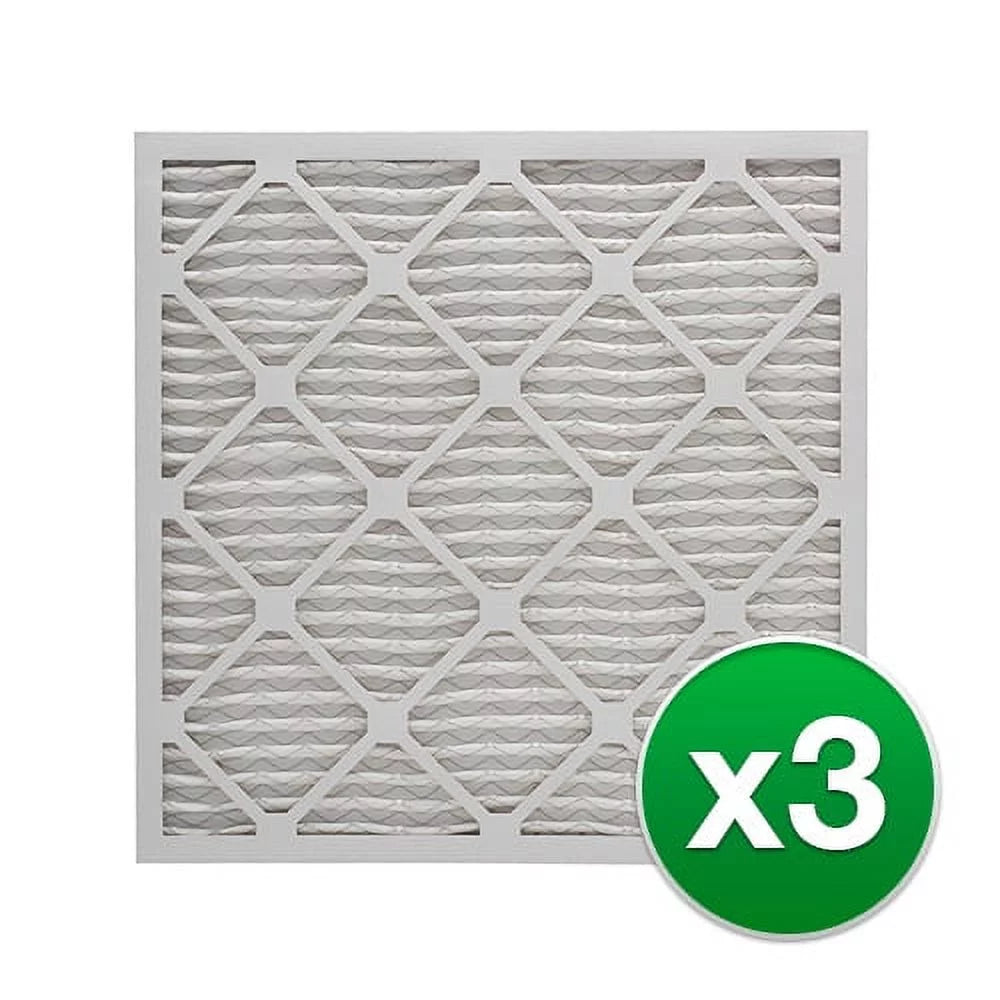 REP Pleated Air Filter For Honeywell FC35A1001 HVAC 16x25x4 MERV 8 (2 Pack)