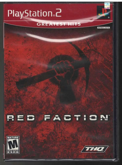 Red Faction (Greatest Hits) PS2 (Brand New Factory Sealed US Version) Playstatio