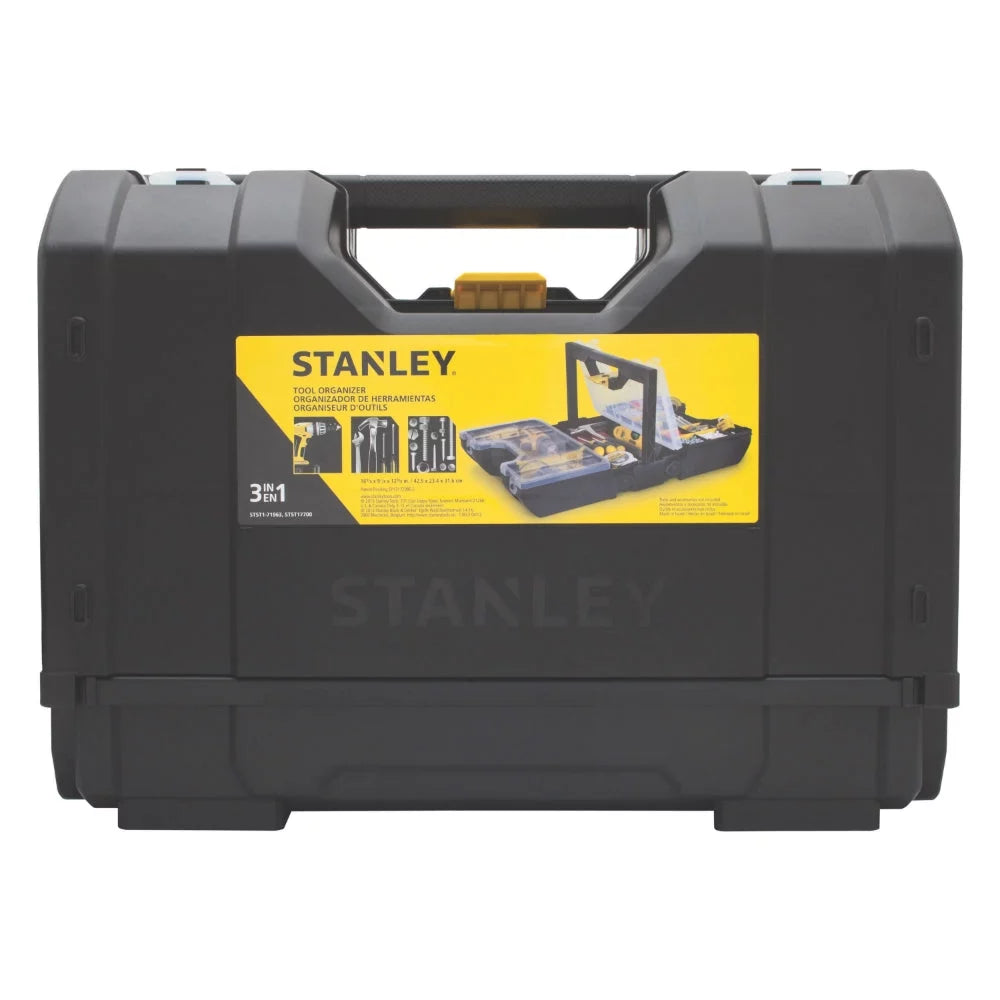 Stanley STST17700 Garage Tool Organizer Box, 3-In-1, Each