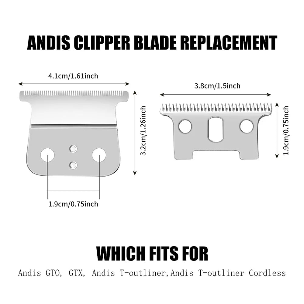 Andis #04521 Close-cutting Replacement Shaver for T-Outliner Trimmer GTO/GO/SL